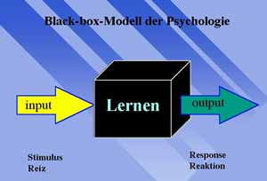 black box modell in der psychologie