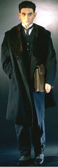 Franz Kafka wachsfigur