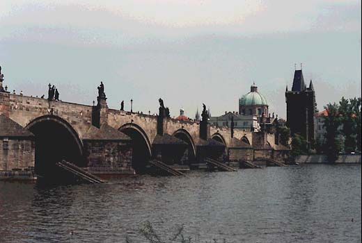 Statuen auf der Karlsbrücke